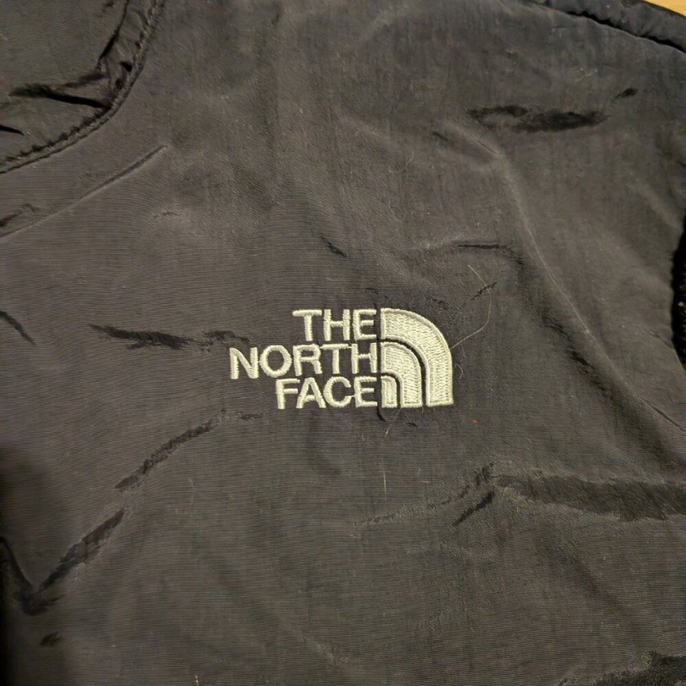 The North Face Black Denali Polartec Fleece Jacket Full Zip Youth Girls Size XL - Picture 2 of 13
